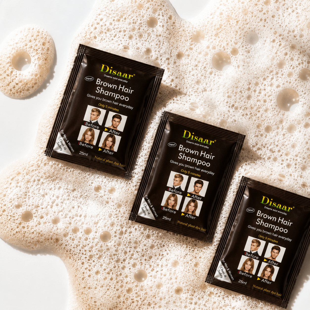 Shampoo Anticanas™ 5 Minutos