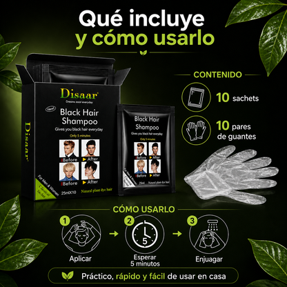 Shampoo Anticanas™  5 Minutos