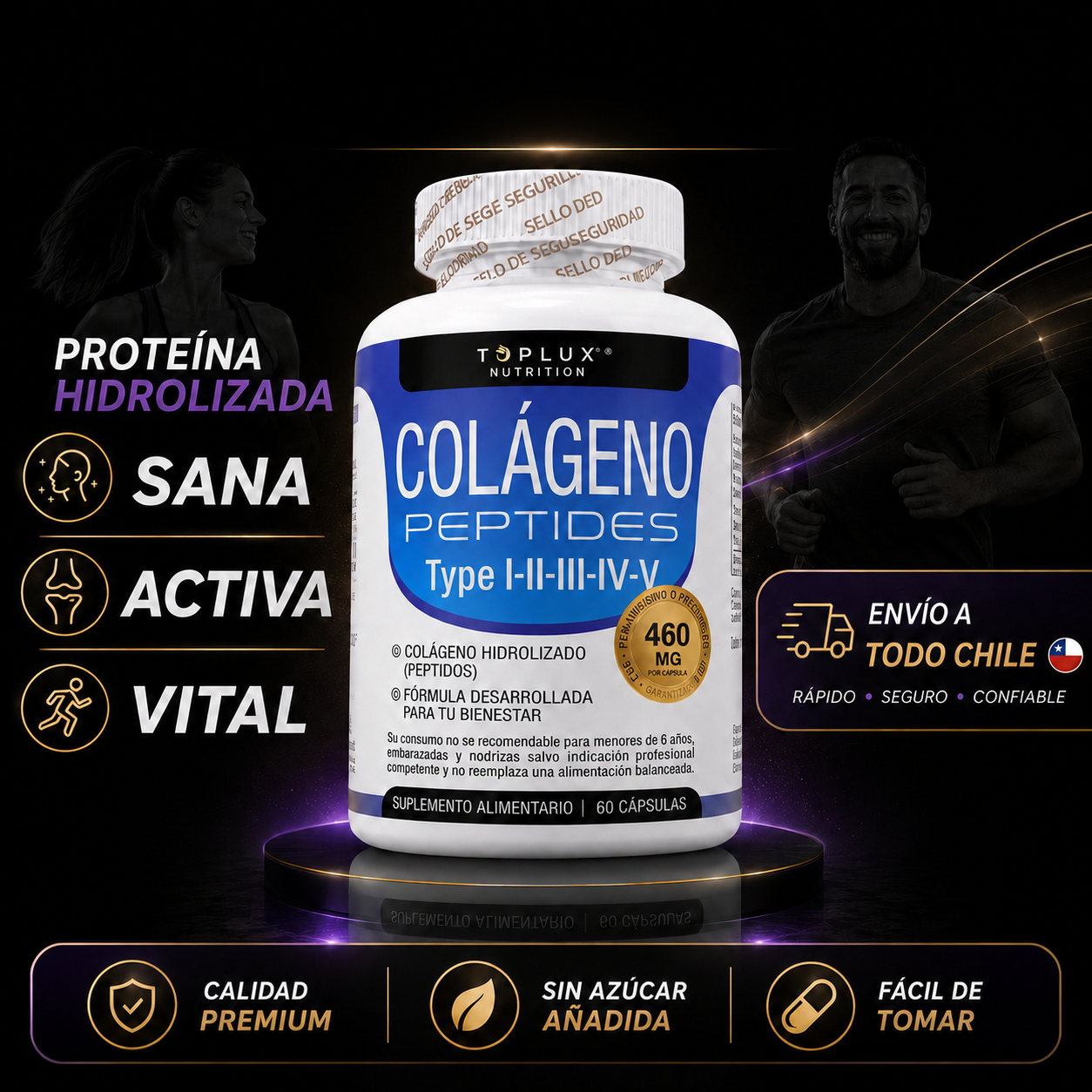 COLÁGENO PEPTIDES - TU MEJOR VERSIÓN